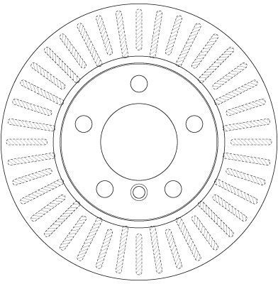 TRW DF6255 | Disk On 05-BMW 1S-E81-E87 | 1 Adet
