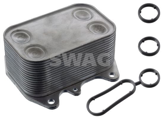 SWAG 30103463 | Yağ Soğutucu Golf.VI-Jetta-Passat-Caddy-Polo-A1-A3-A4-Q3-Q5 1.6Tdi-2.0Tdi