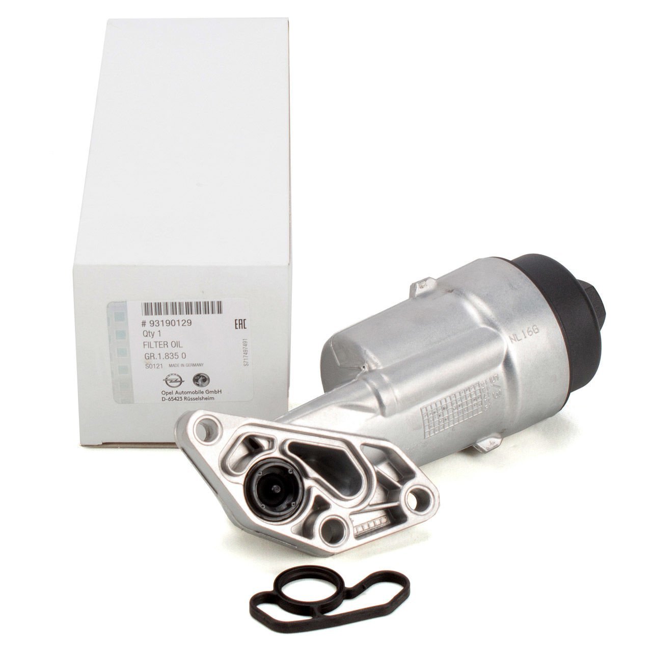 PSA 93190129 | Opel Corsa D 1.2-1.4 Benzinli Motor Yağ Soğutucu Filtre Gövdesi Komple Orijinal