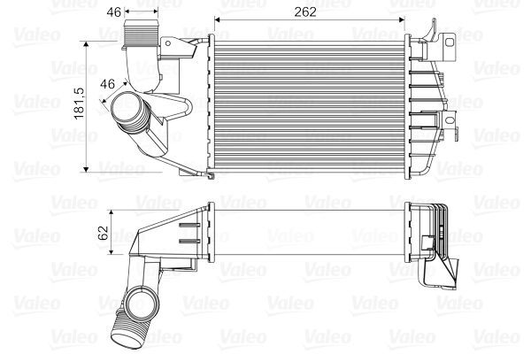 VALEO 818556 | Turbo Radyatörü Opel Astra, Zafira