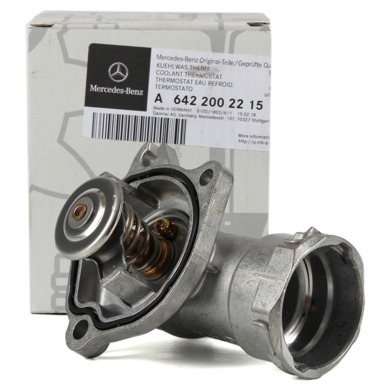 MERCEDES-BENZ A6422002215 | W207 Kasa E350 CDI 4-Matic Termostat Komple Orijinal