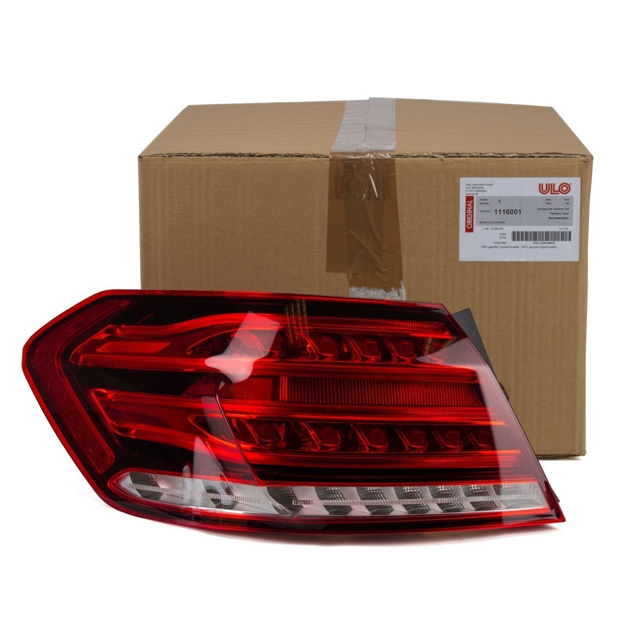 ULO 1116001 | Mercedes Benz E Serisi W212 Sol Arka Dış Stop Lambası LED