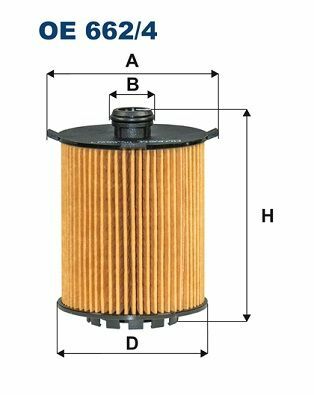 FILTRON OE662-4 | Yağ Filtresi 15-Vo.S60-V60-V70