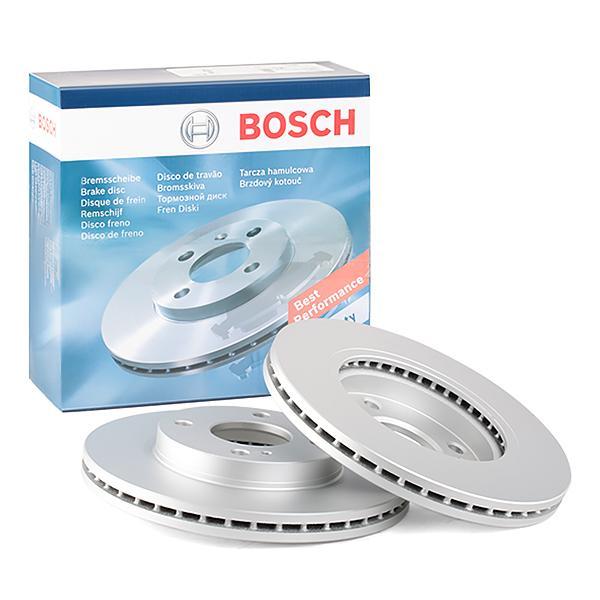 BOSCH 0986479S38 | Ford Fiesta 2002-2008 Ön Fren Disk Takım 2 Adet