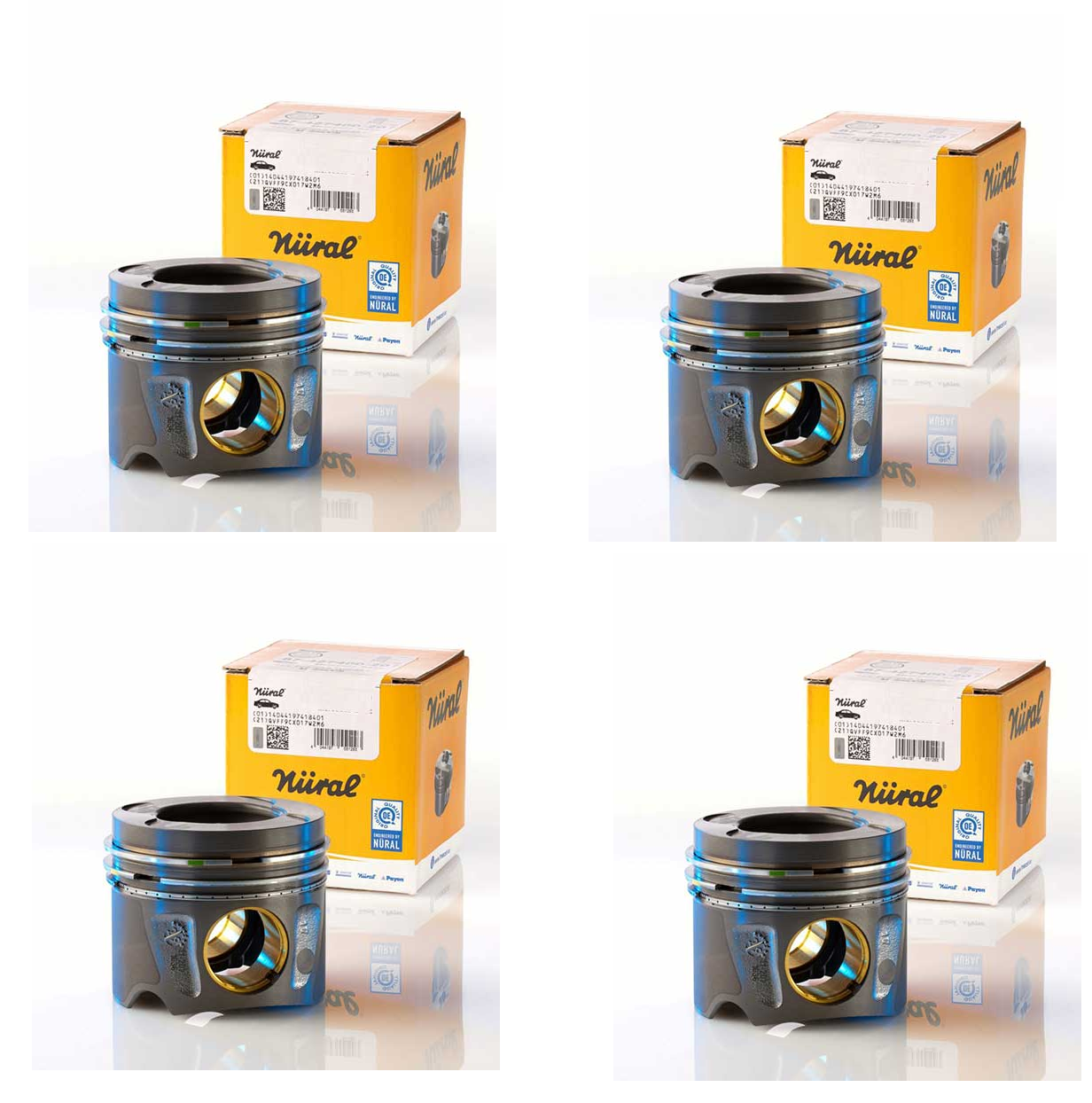GOETZE 87-71783STD | Citroen C5 1.6 Hdi Dizel Euro 4 Motor Piston Segman Takımı Standart Std Orijinal 4 Adet Takım Set