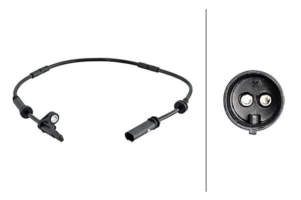 HELLA 6PU230048191 | Sensör ABS F-25 / 26 Arka