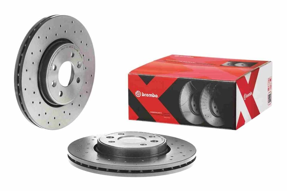 BREMBO 09.8137.2X | Fren Diski Ön Büyük Hava Kanallı Clio V 1.3 H5h 1.5 K9k Scenic I 1.6 K9k Kaplamalı Delikli 1 Adet Fiyat