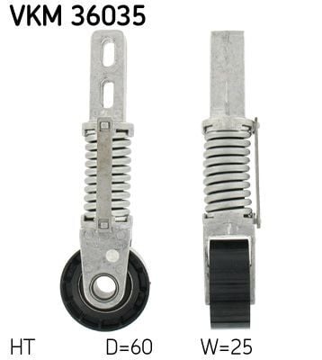 SKF VKM36035 | Alternatör Gergi Makarası Renault Megane I Scenic I