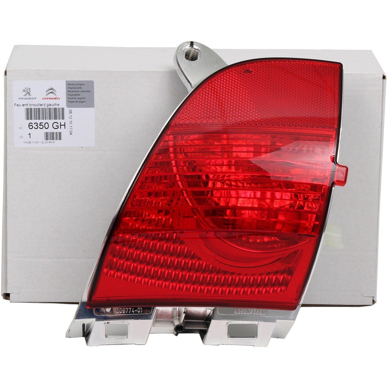 PSA 6350.GH | Peugeot 2008 2013-2019 Arka Sol Sis Farı Orijinal