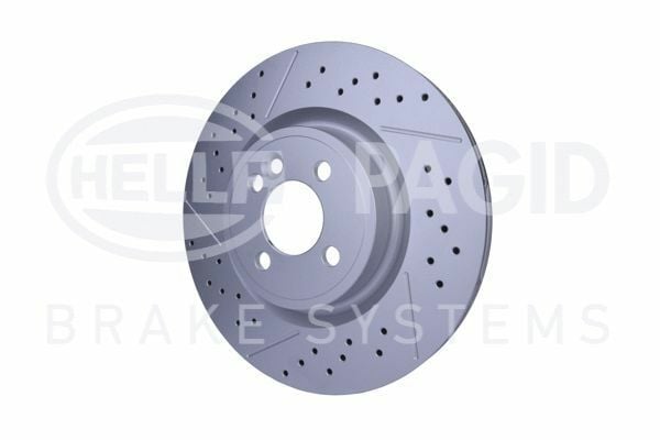 HELLA PAGID 8DD355123-471 | Fren Diski Ön Hava Kanallı Mini Cooper R55-R56-R57-R58-R59 Delikli | 2 Adet