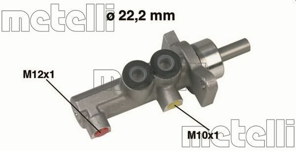 METELLI 05-0381 | Fren Ana Merkez Opel Vectra B X16xel