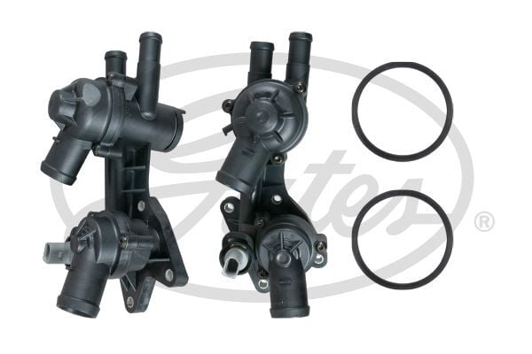 GATES TH49487-87G1 | Termostat + Gövde Golf.V-Jetta-Passat-A3 1.6Fsi
