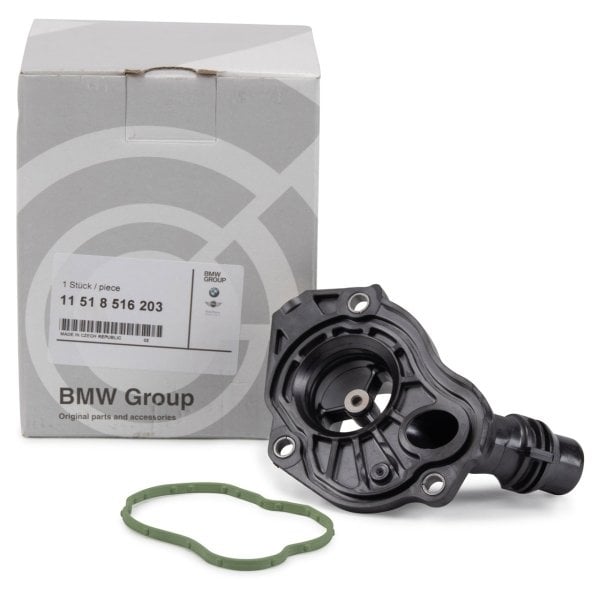 BMW 11518516203 | E90 Kasa 318d N47 Motor Termostat Kapağı Orjinal (11518516203)
