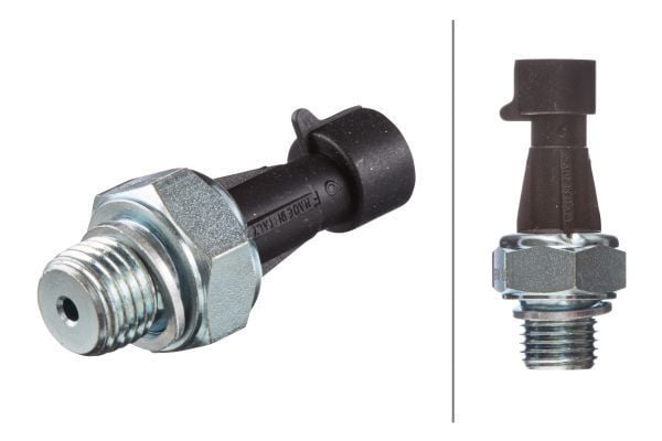 HELLA 6ZL 003 259-601 | Yağ Basınç Müşürü Siyah / 1 Fişli M14x1,5mm