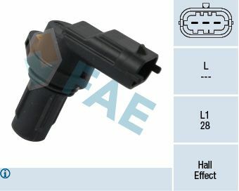 FAE 79349 | Eksantrik Mili Pozisyon Sensörü i30 1.4 1.6 16V 2007 -