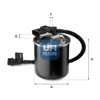 UFI 24.149.00 | Mazot Filtresi 10-Sprinter Sensörlü