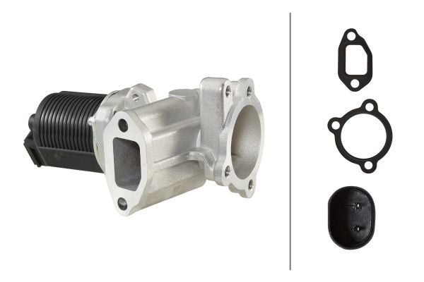 HELLA 6NU010171-421 | EGR Valfi Doblo Idea Panda Punto Agila Corsa C Combo Meriva Tigra 1,3D 1,3 JTD 1,3Cdtı