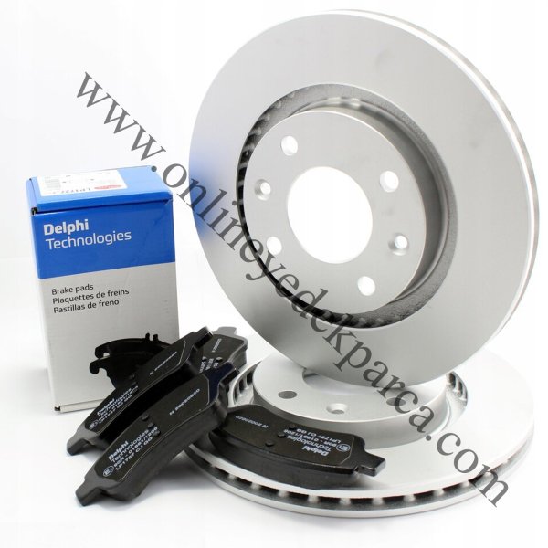 Citroen Berlingo 2003-2009 Ön Fren Disk Takımı Ve Ön Fren Balata Takımı Delphi Marka