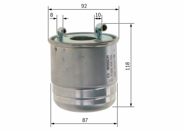 BOSCH F026402103 | Mazot Filtresi 05-A-Seri (W169) C-Seri (W204) E-Seri (W212)