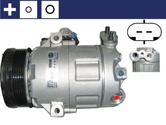 MAHLE ACP62000S | Klima Kompresörü 98-Astra.G 1.6 16V *X16xel*