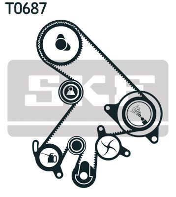 SKF VKMA91303 | Triger Tk 99-07 Corolla-Avensis 2.0D-4D