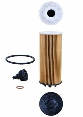 MAHLE OX1238D | Yağ Filtresi (BMW B-37 / 38 / 48 F-39 / 40 / 45 / 46 / 48 / 54 / 55 / 56)