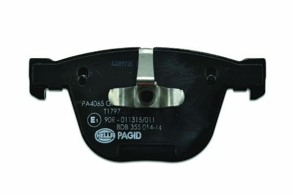 HELLA PAGİD 8DB355014-141 | Fren Balatası Arka (BMW F01-F02-F07)