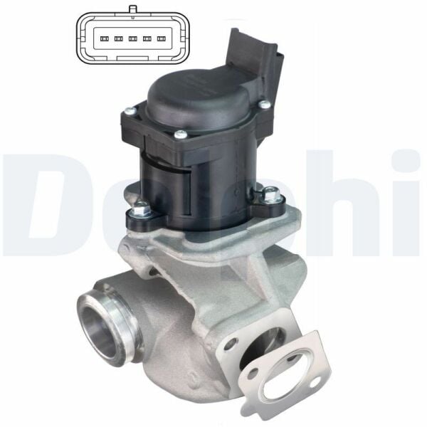 DELPHI EG10507-12B1 | EGR Valfi Fiesta V VI 03-11 C Max Focus II 04-11 Fusion 03-12 1,6Tdcı C4 C5 Xsara 206 207 307 308 30