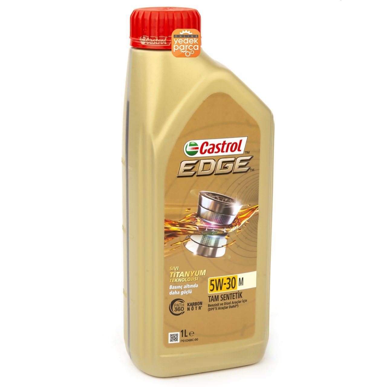 CASTROL EDGE 5W-30 M Serisi 1 Litre (BMW - Mercedes BENZ Onaylı) Üretim Yılı: 2024