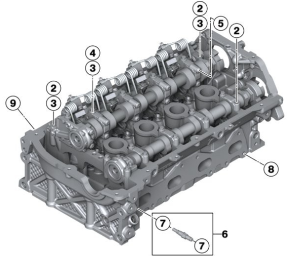 BMW 11122470429 | F30 Kasa N13 Motor Silindir Kapağı (Boş) Orjinal