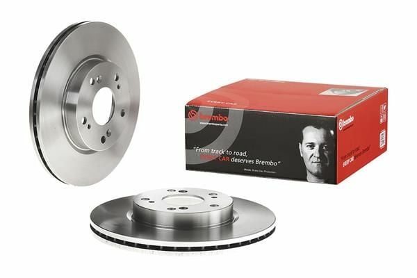 BREMBO 09.A455.14 | Fren Diski Ön Hon Civic 06- | 2 Adet