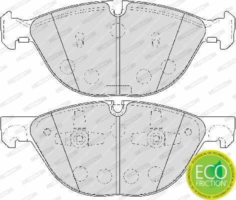 FERODO FDB4079 | Fren Balatası Ön BMW E70 E71