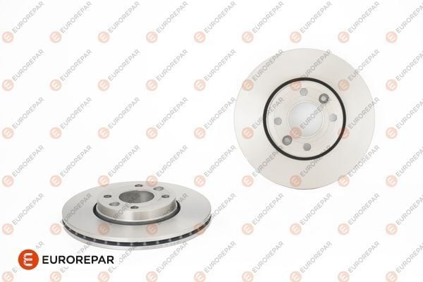 EUROREPAR 1686327280 | Fren Diski Ön Takım Fıyatıdır Kutu Içı 2 Adet (258mm 4 Bijon)