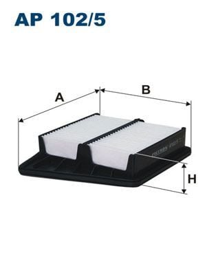 FILTRON AP102-5 | Hava Filtresi 09-Accord 2.0İ