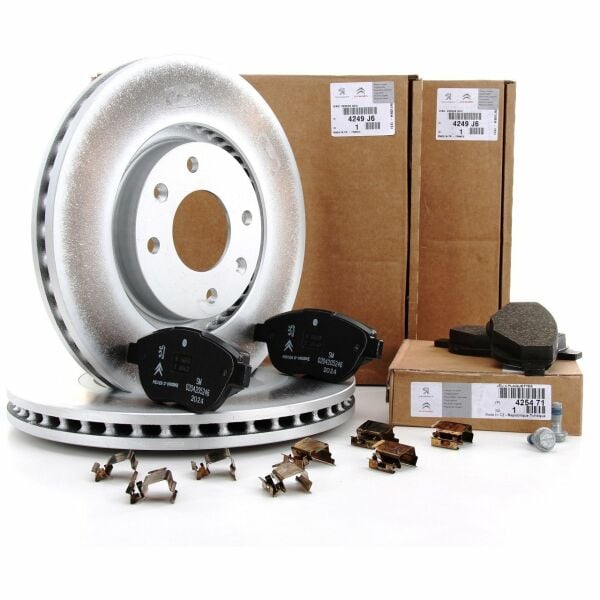 Peugeot 207 2006-2012 Ön Fren Disk Ve Balata Takımı Orijinal