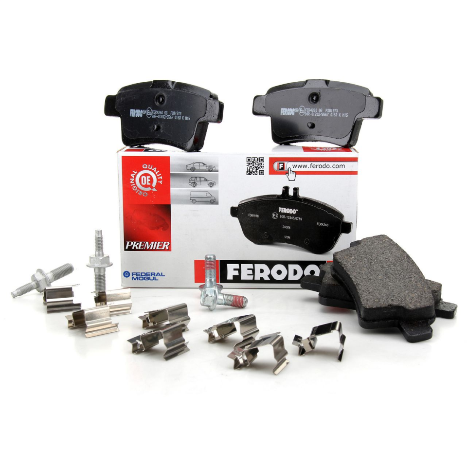 FERODO FDB1973 | Arka Fren Balatası C4 Picasso C4 Grand Picasso 1.6 HDI 110Fap 1.8 16V 2.0 16V 2.0 HDI 138 Fap 06 -