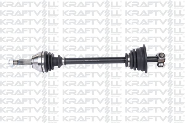 KRAFTVOLL 01010026 | Aks Ön Sol Komple Clio 1.1 1.2 1.4 1.7 1.9D 91-98 Rn-8-919 B57 Dıs Freze 21-Ic Freze 29.95-Uzunluk 610 mm