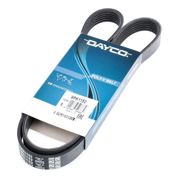 DAYCO 6PK1152 | Dacia Lodgy 2021- 1.5 dCi Euro 6 Motor V Kayışı