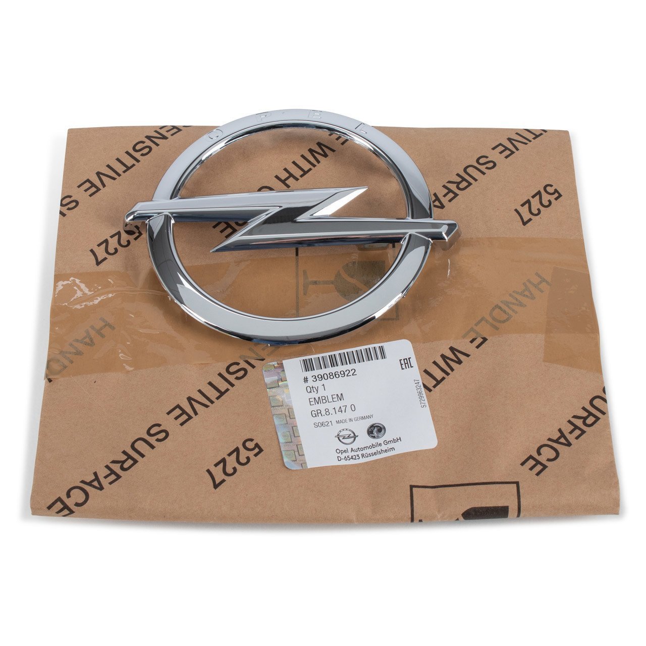 PSA 39086922 | Opel Astra K Ön Panjur Amblemi Orijinal