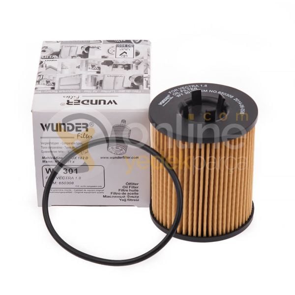 WUNDER WY301 | Opel Vectra B 1.8 / 2.5 Benzinli Motor Yağ Filtresi