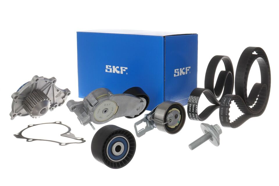 SKF VKMC 13002 | Triger Seti + Devirdaim + V Kayış Seti (6M5q 6A228 Da / Kit) / 5751.H6