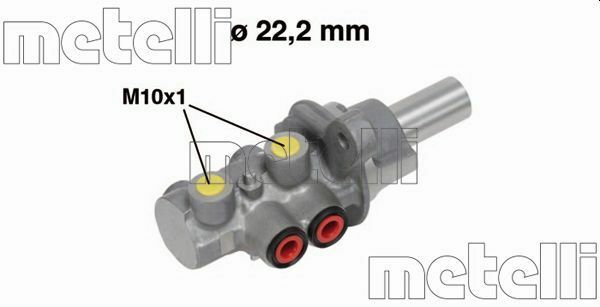 METELLI 05-0677 | Ana Merkez Alüminyum (Fiat Fiorino 1,3 Mjt 16V 2007 -)