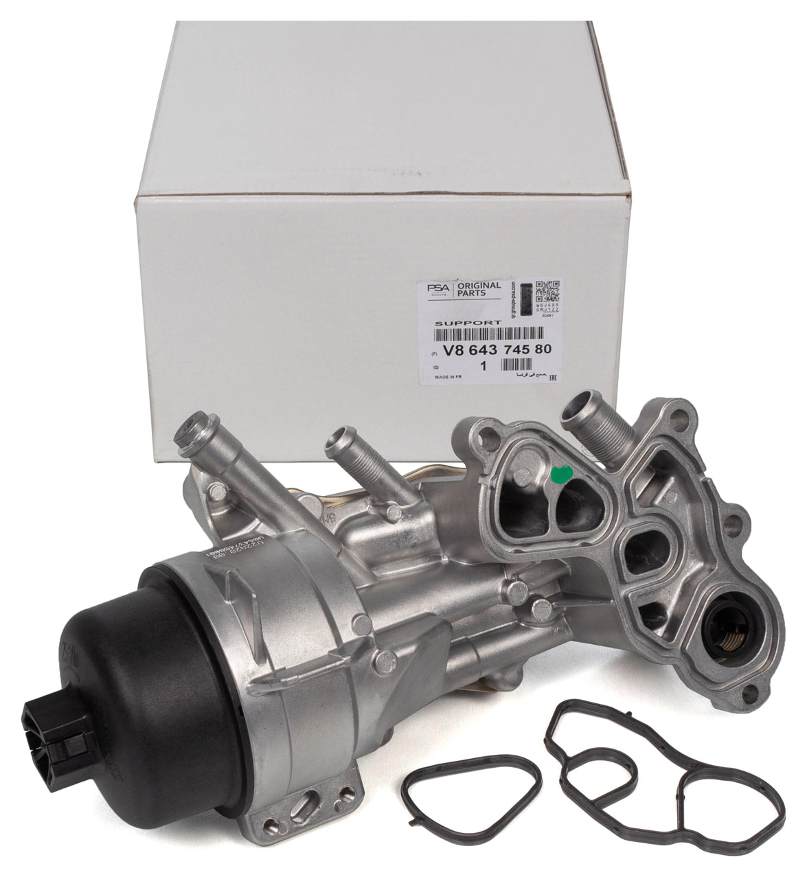 PSA V864374580 | Citroen C5 1.6 Benzinli Yağ Soğutucu Komple Orijinal