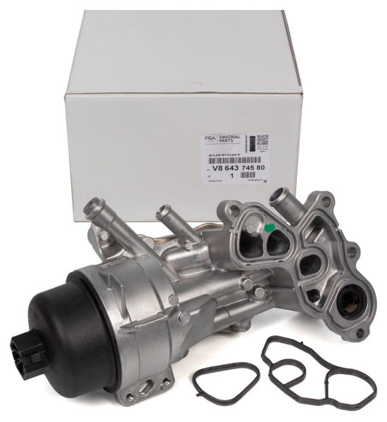 PSA V864374580 | Citroen C5 1.6 Benzinli Yağ Soğutucu Komple Orijinal