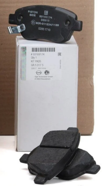 PSA 93169174 | Opel Corsa D Ön Fren Balata Takımı Orjinal