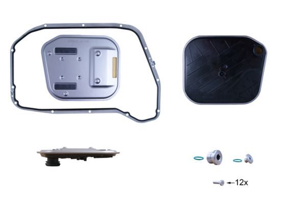 MAHLE HX189KIT | Otom. Şanzıman Filtresi (Contalı) Audi A4 A5 A6 A7 A8 2.0Tfsı