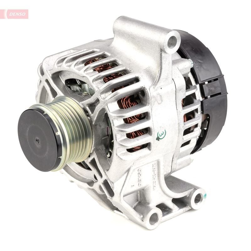 DENSO DAN997 | Alternatör 12V 120A Klimalı (Fiat: Doblo 1.3 JTD 05-Fiorino 1.3 D Mjt 07-Grande Punto 1.3 Mtj 05-Panda 1.3 D Mjt 12-/ Citroen: Nemo 1.3Hdı 10-/ Peugeot: Bipper 1.3 10-Alfa Romeo: Mıto 1.3 Mtj 09-18)