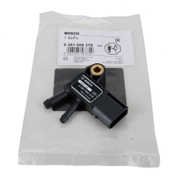 BOSCH 0281006278 | Mercedes W218 Kasa CLS 350 CDI Eksoz Fark Basınç Sensörü