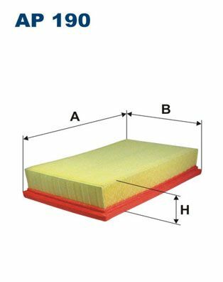 FILTRON AP190 | Hava Filtresi Agila