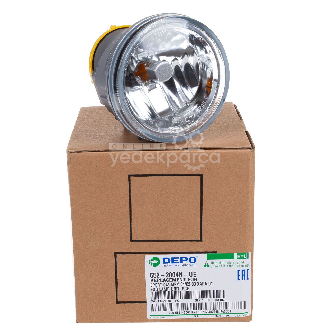 DEPO 552-2004N-UE | Citroen C3 2002-2009 Sis Farı